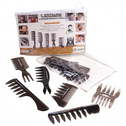 Kit de 6 peignes FREEMAGIC-R pour homme CENTAURE