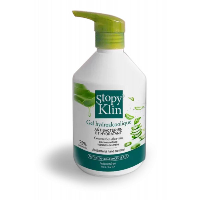 Gel hydroalcoolique 500 ml avec pompe FORMUL PRO