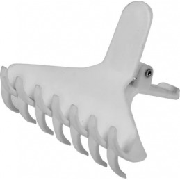 Pince Croco Blanche Miami Extra 8 cm X12 CENTAURE