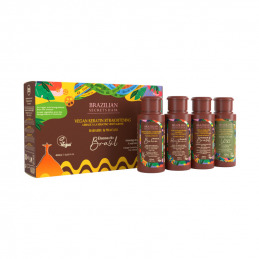 Kit de lissage à la kératine végétalienne Bossa do Brasil