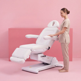 SIMUS Lit esthétique électrique avec appui-tête extensible - Weelko