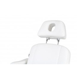 Table esthétique RICLE avec têtière et orifice facial