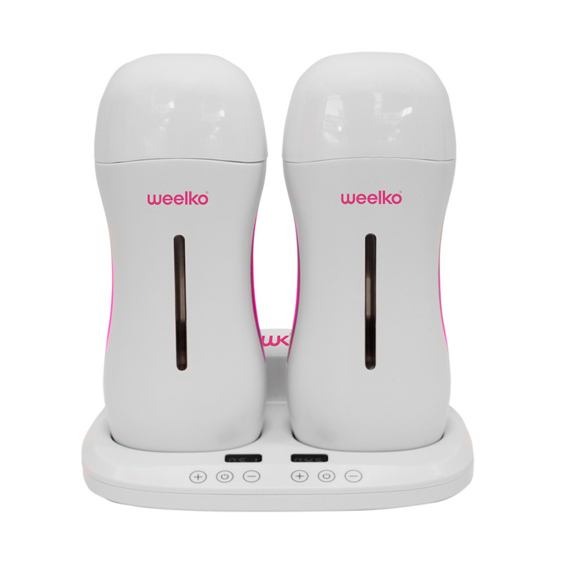 DUOWAX chauffe-cire double pour deux cartouches roll-on - Weelko DUOWAX chauffe-cire double pour deux cartouches roll-on - Weelko