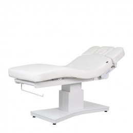 Fauteuil esthétique PLENIUS Weelko en PU blanc