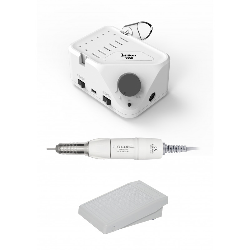 Micromoteur podologie STRONG B350/120II pour manucure professionnelle