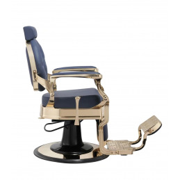 BUZZ GOLD BLUE mobilier de barbier bleu