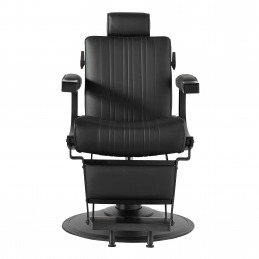 Fauteuil barbier noir LEVER - Weelko