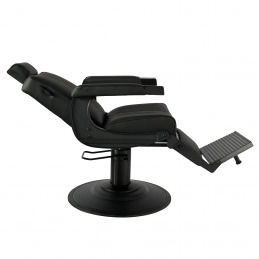 LEVER siège de barbier noir - Weelko