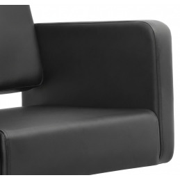 CLASS Q fauteuil de salon de coiffure noir - Weelko