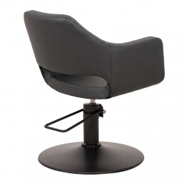 Fauteuil professionnel de coiffage WHIM R noir - Weelko