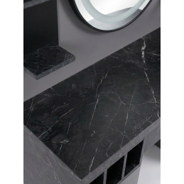 ZINC Mobilier barbier professionnel - Weelko ZINC Mobilier barbier professionnel - Weelko