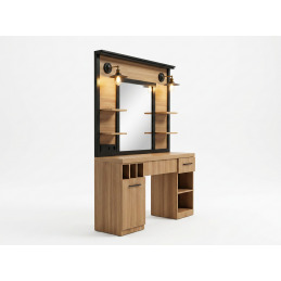 FOLK OAK, poste professionnel pour salon de coiffure - Weelko