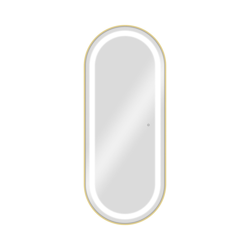 BLISS GOLD Miroir coiffure ovale - Weelko BLISS GOLD Miroir coiffure ovale - Weelko