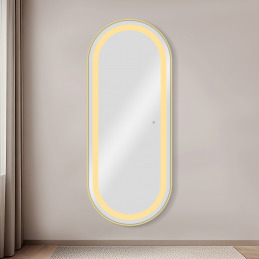 BLISS GOLD Unité de coiffage avec miroir ovale - Weelko BLISS GOLD Unité de coiffage avec miroir ovale - Weelko