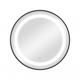 BREE BLACK miroir de coiffure rond avec éclairage LED