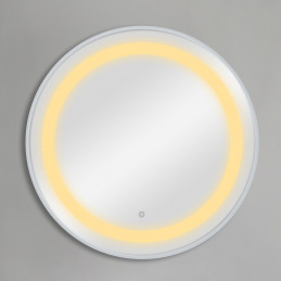 BREE SILVER miroir LED pour espace de coiffage BREE SILVER miroir LED pour espace de coiffage