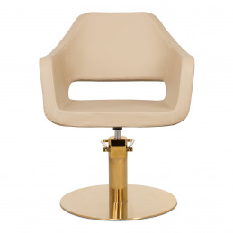 Fauteuil de salon de coiffure WHIM RG beige Fauteuil de salon de coiffure WHIM RG beige