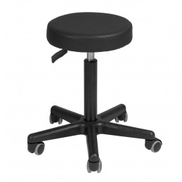 DRIVE Tabouret coiffeur noir - Weelko