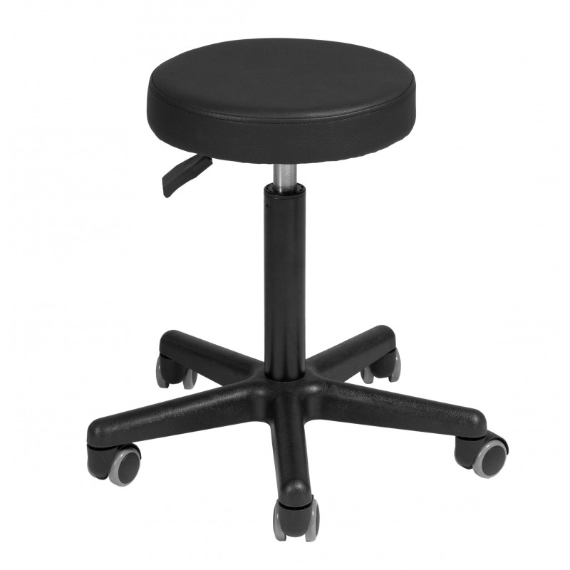 DRIVE Tabouret coiffeur noir - Weelko DRIVE Tabouret coiffeur noir - Weelko