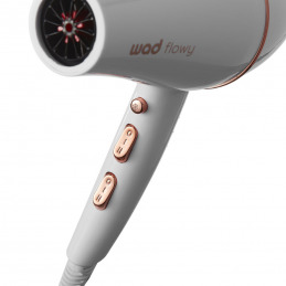 FLOWY WHITE/ROSE GOLD sèche-cheveux professionnel Weelko