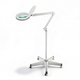 Lampe loupe esthétique WIDEN+ Weelko avec lentille en verre