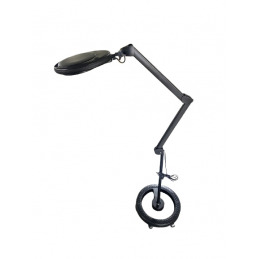 Lampe grossissante LED MEGA+ BLACK Weelko