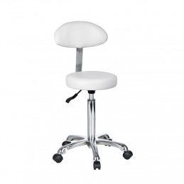 FAST+ Tabouret coiffeur avec dossier - Weelko