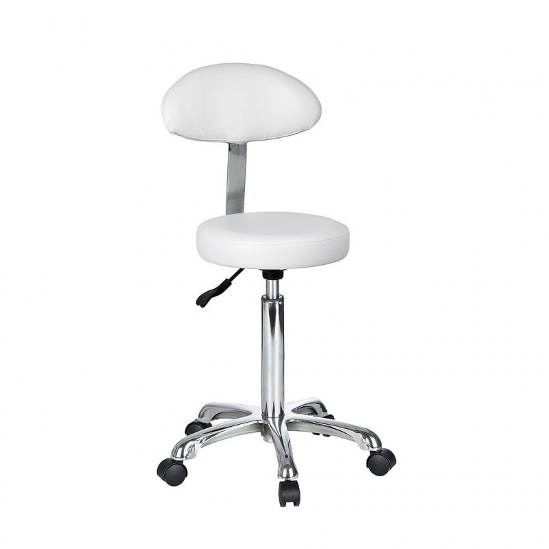FAST+ Tabouret coiffeur avec dossier - Weelko
