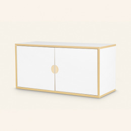 Ikon Closet Module, module de rangement blanc - Weelko