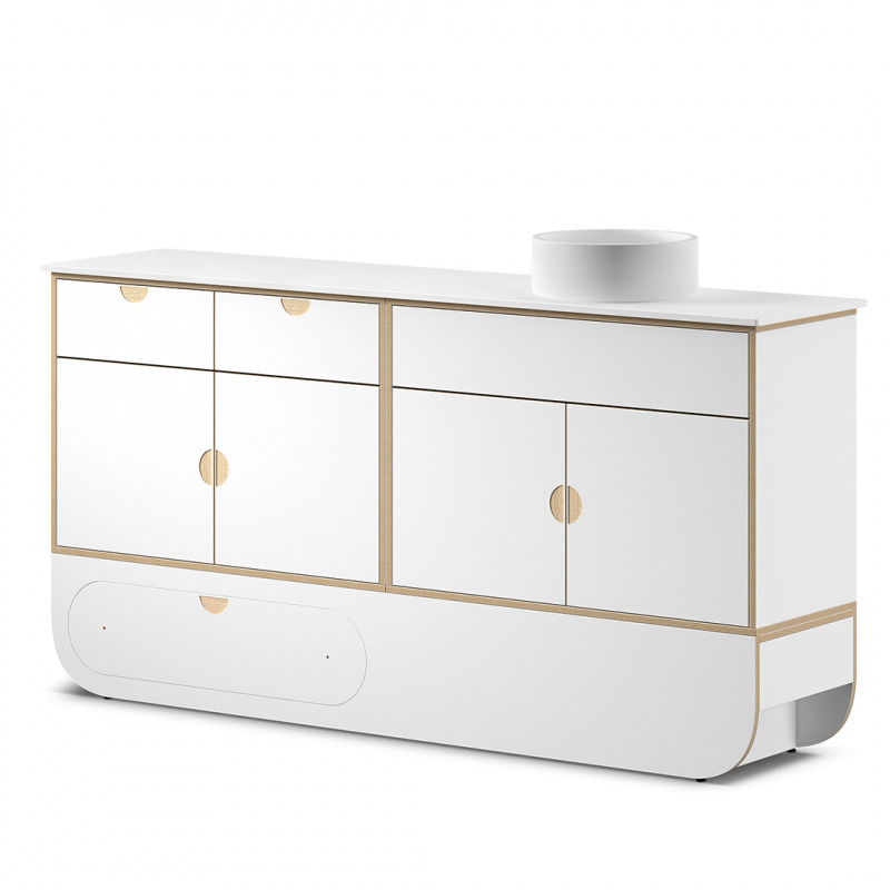 Ikon Hygiene L Ceramic module d’hygiène avec lavabo Weelko Ikon Hygiene L Ceramic module d’hygiène avec lavabo Weelko