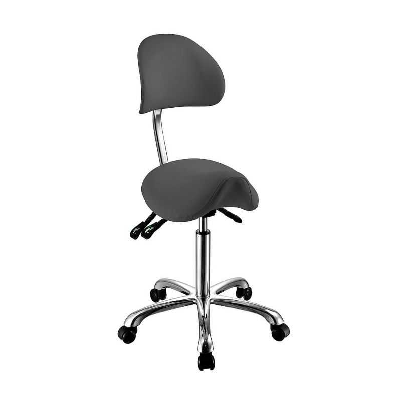 Tabouret ergonomique Weelko Noble gris