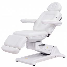 Fauteuil électrique esthétique chauffant Weelko Simus blanc