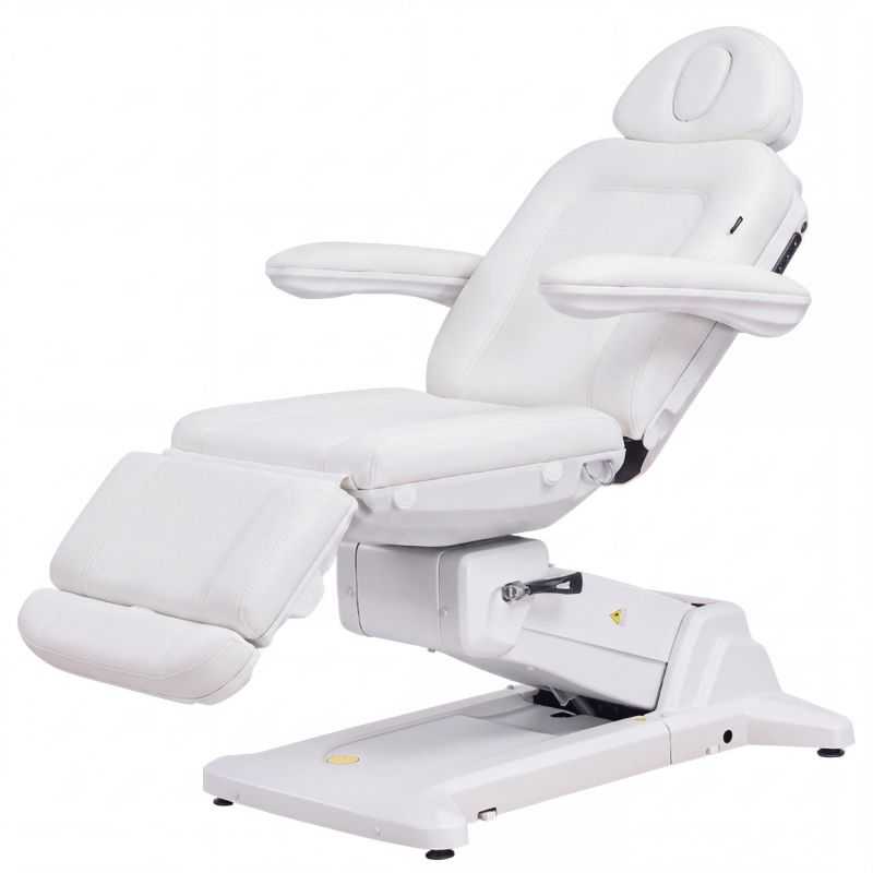 Fauteuil électrique esthétique chauffant Weelko Simus blanc
