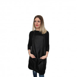 Tablier coiffure imperméable noir Coiffeo