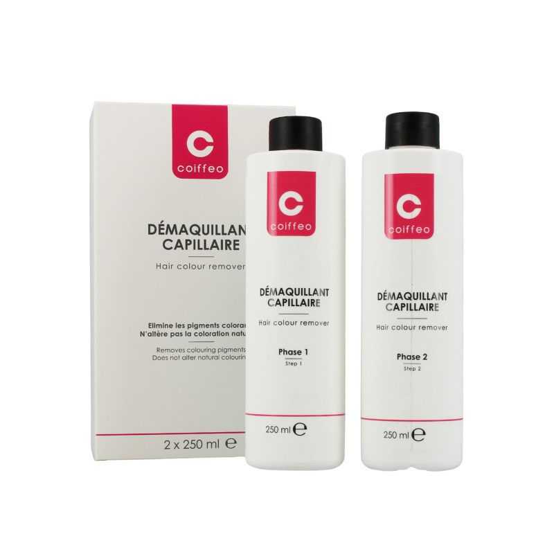 Démaquillant capillaire Hair colour remover (2x250ml) — 500ML - Coiffeo