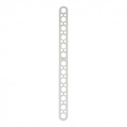Languettes transparentes pour permanente 140 mm - Coiffeo