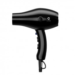 Sèche-cheveux Coiffeo 2000 W noir léger et silencieux