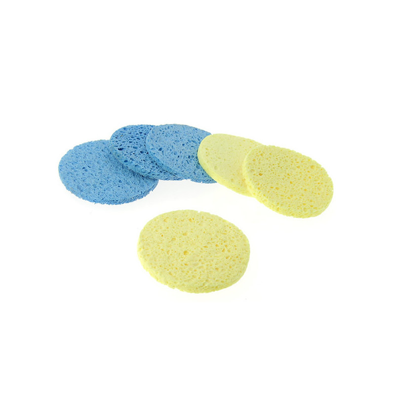 Mini éponges de maquillage 80 mm par 6 Coiffeo