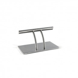 Repose-pied en inox 2 pour salon de coiffure Coiffeo