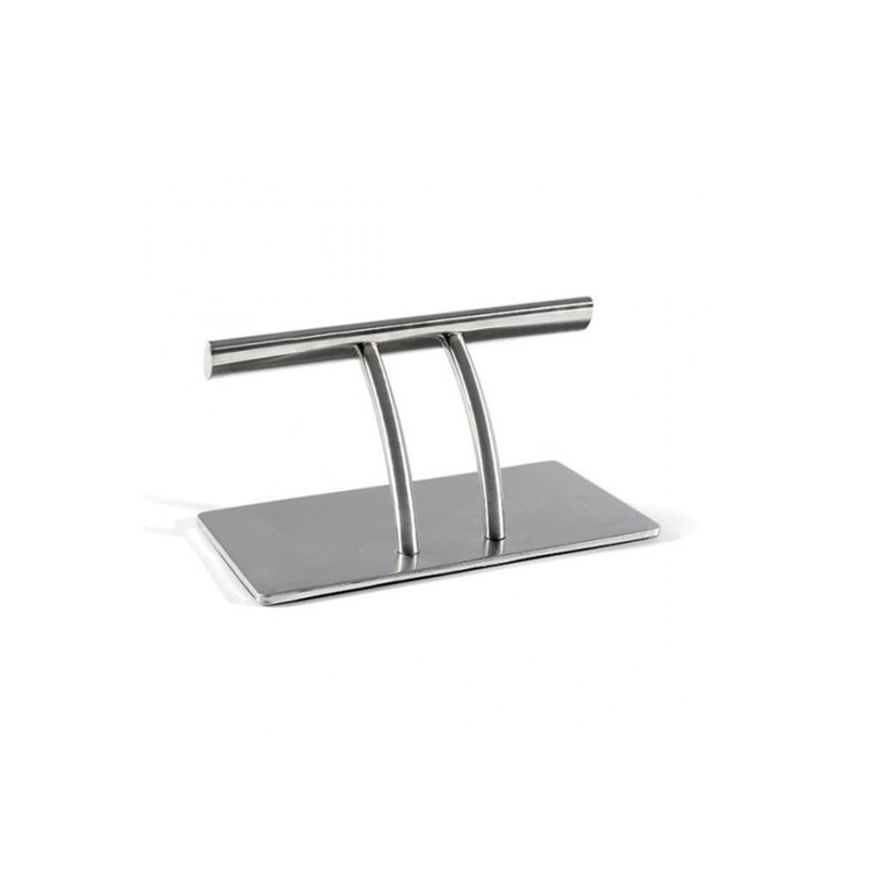 Repose-pied en inox 2 pour salon de coiffure Coiffeo