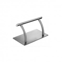 Repose-pied en inox pour salon de coiffure Coiffeo