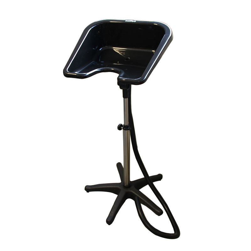 Lave-tête sur pied Noir 46x46x19cm Coiffeo