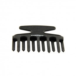Peigne afro en carbone à double denture Coiffeo