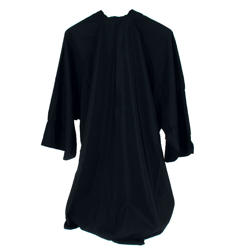 Peignoirs de coiffure noirs réutilisables - Lot de 10