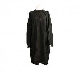 Peignoir de coiffure noir velcro Coiffeo
