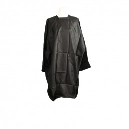 Peignoir de coiffure noir imperméable Coiffeo