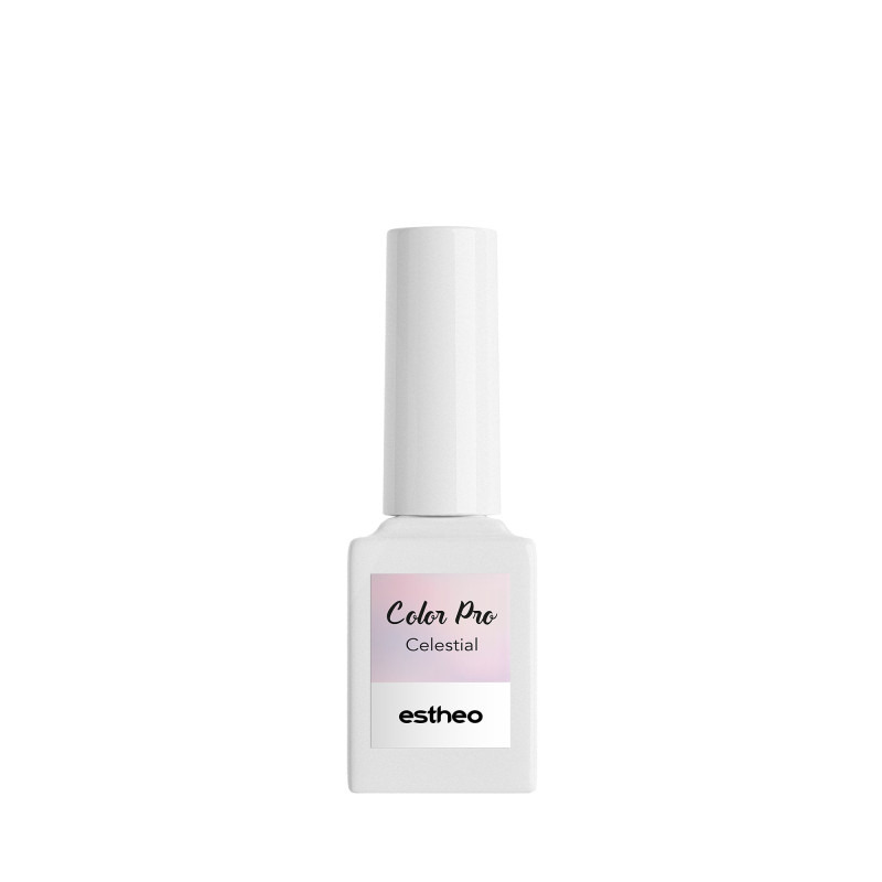 Vernis semi-permanent rose céleste pailleté Color Pro 58 Celestial Estheo