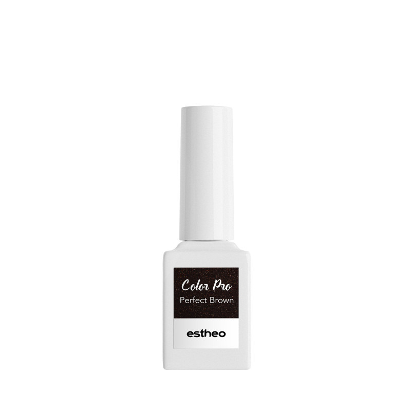Vernis semi-permanent Color Pro 57 Perfect Brown 10 ml - Estheo