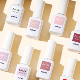 Vernis semi-permanent rose tendre Bride to be 10ML - Estheo