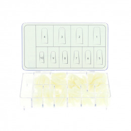 Kit de 250 capsules professionnelles carrées - Estheo